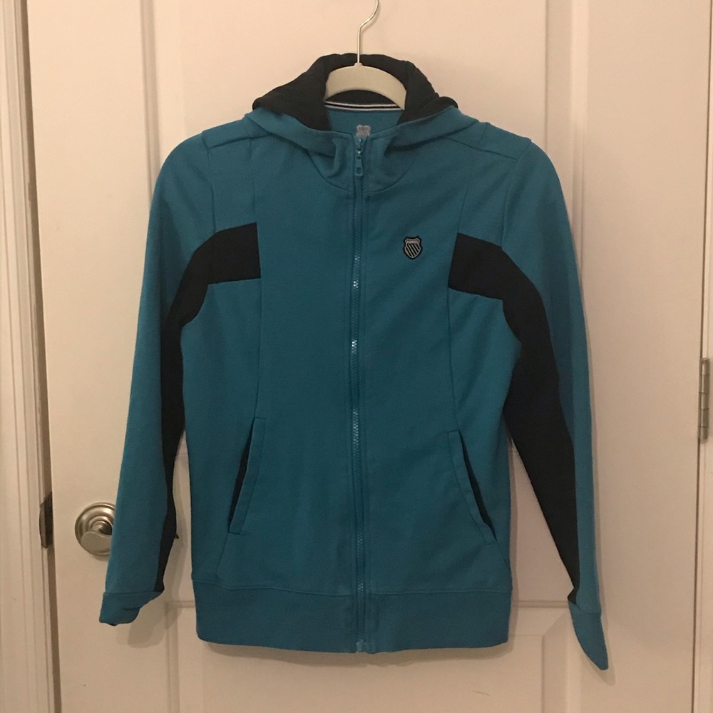 Turquoise active hoodie by K-Swiss